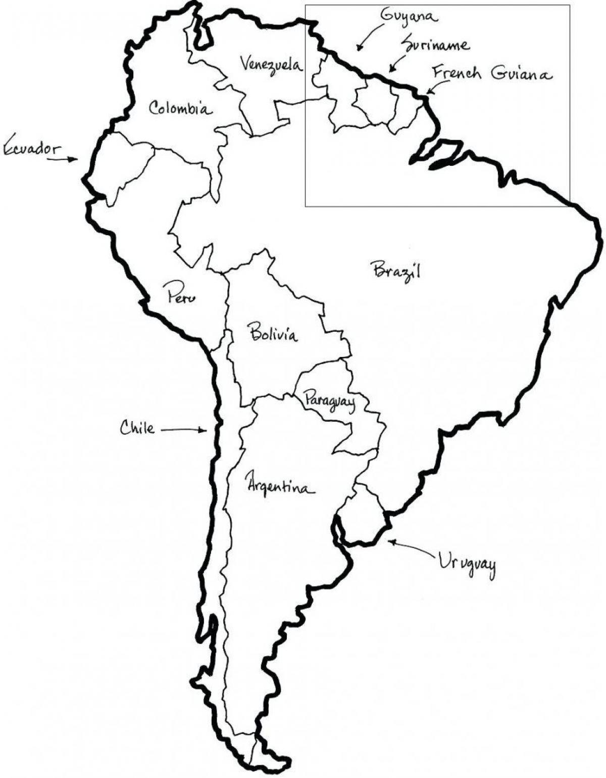 Mapa de Chile perfect