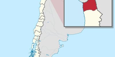 Mapa de arica Chile