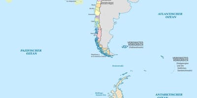 Mapa de Chile islas