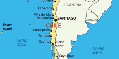 Mapa de concepción, Chile